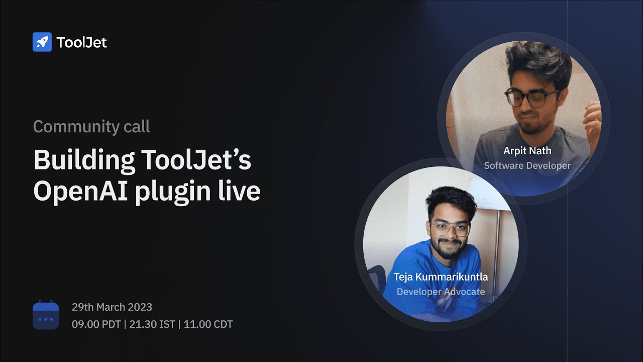 Building ToolJet's OpenAI plugin live | March community call
