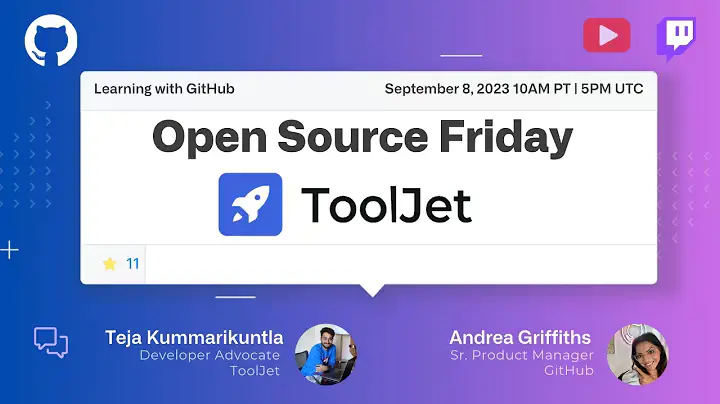 Build Internal Tools Rapidly using ToolJet | Open source low-code.